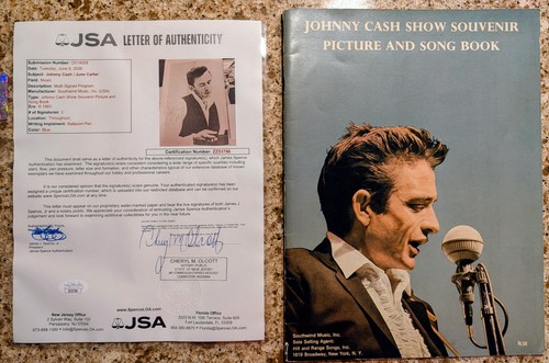 Libro souvenir johnny - johnny, cash