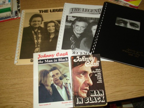 Johnny cash fan club lot - johnny,