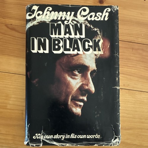 Johnny cash autographed man - johnny, in